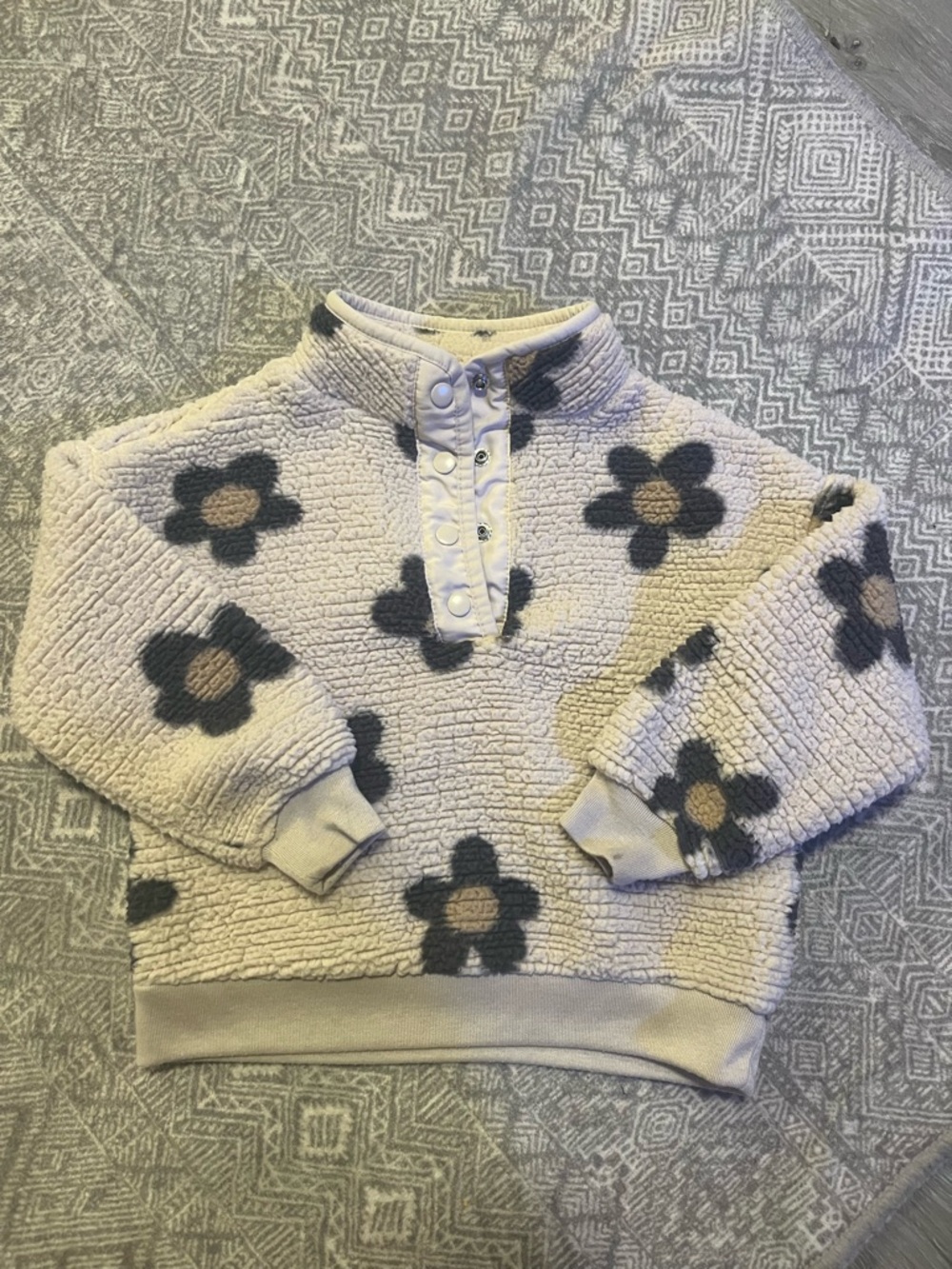 Carter's light beige and gray toddler jacket